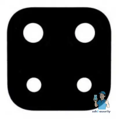 Camera Lens for Realme Narzo 20 Black thumbnail